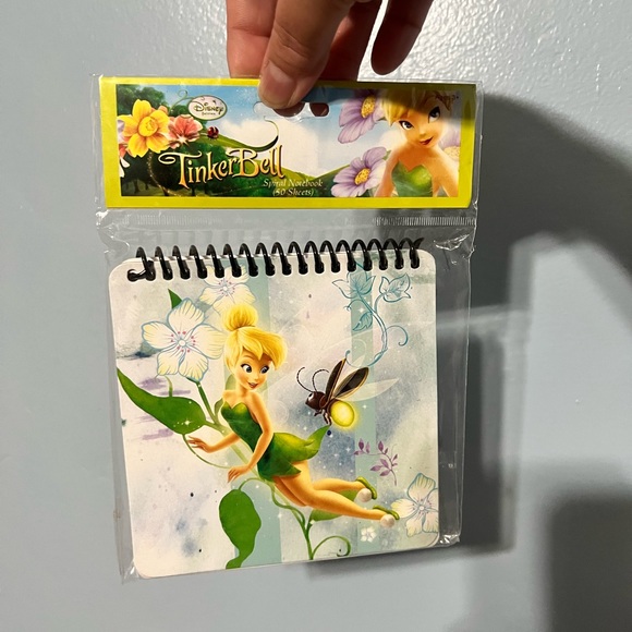 Disney Tinkerbell Fairies Mini Spiral Notebook 2009 New Sealed - Picture 11 of 16